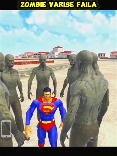 Super man ka beta baba zombie 😱🔥 indian theft auto #shorts #indiantheftauto #trending #viral #gta