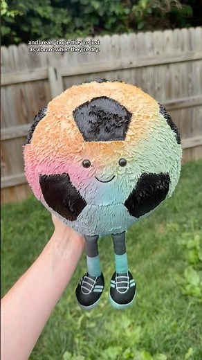 Let’s create a rainbow soccer ball jellycat 🏳️‍🌈⚽️ #jellycat #worldcup #pride #soccer #customized