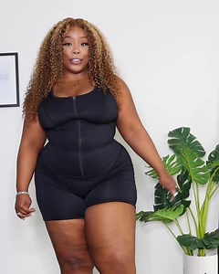 8.4K views · 145 reactions | Slay your workout game with our Compression Bodysuit! Latex designed to snatch your curves while the breathable interior keeps you cool. Easy hook-eye-closure and non-sliding zipper. Plus, a shockproof built-in bra for ultimate comfort. #FitnessGoals #WorkoutGear #compressionbodysuit | She’s Waisted | Facebook