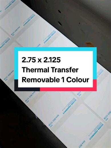 2.75 x 2.125 Removable Thermal Transfer 1 Colour Pharmacy Labels #Pharmacy #FrontStore #PrescriptionLabels #WestCoastLabels