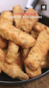 A fun and easy appetizer for your Thanksgiving feast. Learn how to make these restaurant-style Egg Fingers at home with Chef Varun Inamdar. Watch the entire recipe on our Get Curried YT Channel. Host: Varun Inamdar Ingredients Used :- (Serves 3) 4 Eggs Black pepper Coriander Leaves(chopped) Ingredients for Egg Fingers: Oil 2 Eggs Salt Black Pepper 4 tbsp Corn Starch 1 cup Bread Crumbs Copyrights: REPL #getcurried #EggFingers #Appetizer #Recipe #EasyRecipe #foodie | Get Curried