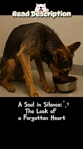 She barely lifts her head. Her ribs are showing, her fur is falling, and her eyes—those eyes—are begging for a reason to keep trying. This is what a broken dog looks like when hope is the only thing left. Seraphina has waited in silence, through hunger and heartbreak, just to be wanted. Will you be the one who answers her silent cry? The image captures a hauntingly thin German Shepherd sitting on a sterile, grey shelter floor beside a cold, untouched water bowl. Her ribs protrude beneath her pat