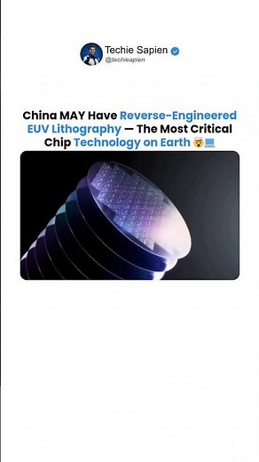 Has China Secretly Cracked EUV Chip Technology? 🤯