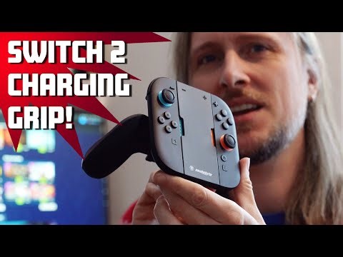 Review: Ergo Grip S2 for Switch 2 - a nice grip that can charge your Joy Con 2s