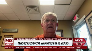 18K views · 205 reactions | Bob Blankenship, mayor of Monette, Arkansas, spoke with FOX Weather about the tornado that hit his town on Wednesday, the second tornado to hit Monette in four years. He shared a "miracle story" of survival of one Monette resident and discussed how they will build back. | FOX Weather | Facebook