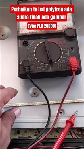 Polytron LED TV repair: Sound, No Picture