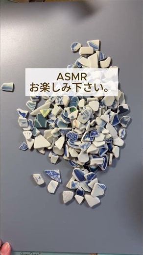 【Sea pottery 海で拾った、陶器のかけらたち】 #ハンドメイド #海のかけら #レジン