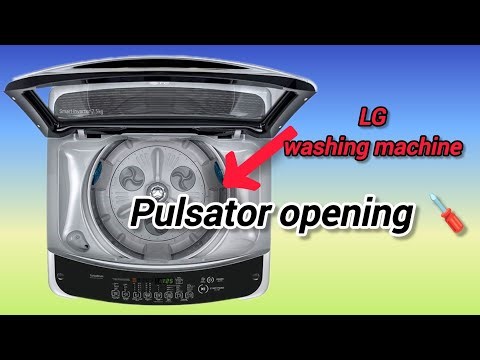 How to remove LG washing machine pulsator #LG #washingmachine