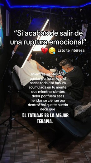 El tatuaje es la mejor terapia emocional