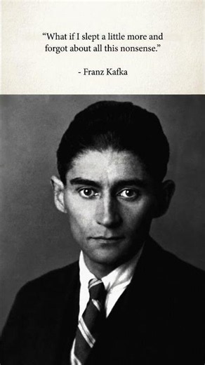 Kafka’s Saddest Thought About Sleep