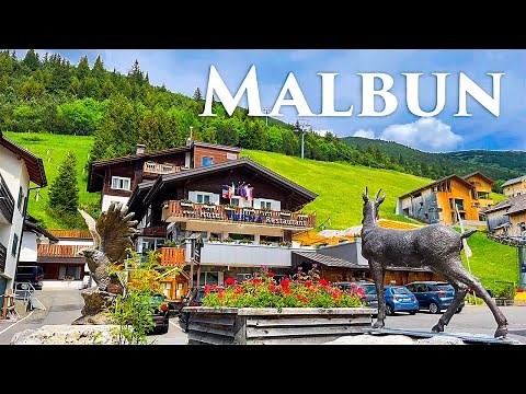 Malbun, Liechtenstein 4K - The Most Beautiful Small Country in Europe - Walking Tour, Travel Vlog