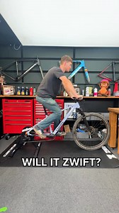 21K views · 46 reactions | Will It ZWIFT?  ⚙️@gozwift #gcn #globalcyclingnetwork #zwift | Global Cycling Network | Facebook
