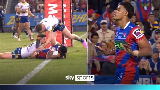 21-year old Will Pryce marks NRL debut for Newcastle knights with 'fantastic' try!