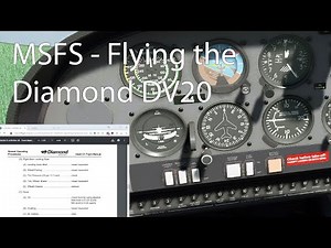 MSFS - Flying the Diamond DV20
