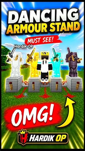 OMG! Armor Stand is ACTUALLY Dancing?!😱🔥