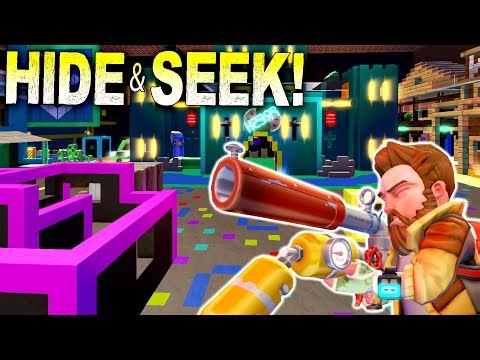 Hide and Seek in a LASER TAG ARENA!