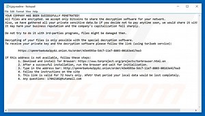 Bit paymer Ransomware