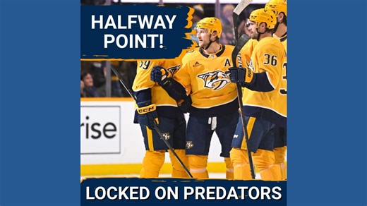 Predators reach HALFWAY point of season | The good, the bad and looking toward the second half
