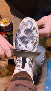 Amazing transformation & worn-out suede shoe cleaning #shoeshine #asmr #cleaning | Peter Shoe Shine