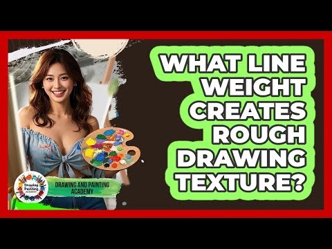 What Line Weight Creates Rough Drawing Texture?