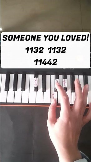 Lewis Capaldi Someone you loved (easy piano tutorial)