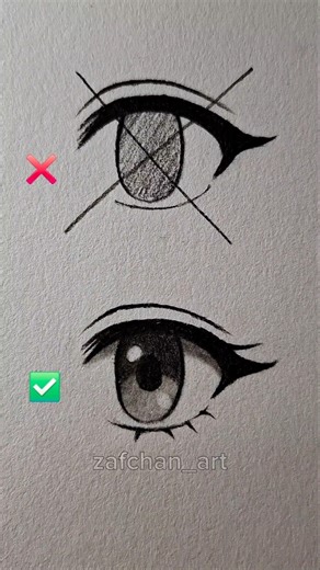 How to draw anime eyes ✨️ #drawing #eyes #howtodraw #sketch #art #shorts