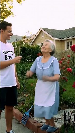 Just Made This Old Lady FLY in the Middle of a City 🔥 Google Veo 3