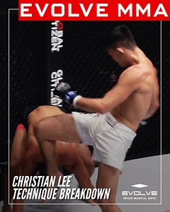 13K reactions · 116 shares | Who can forget the impressive KO victory by the one and only ONE Lightweight World Champion Christian Lee!? Check out this breakdown that finished the fight.  #MMA #KO #ChristianLee #EvolveFightTeam #EvolveMMA | Evolve MMA | Facebook