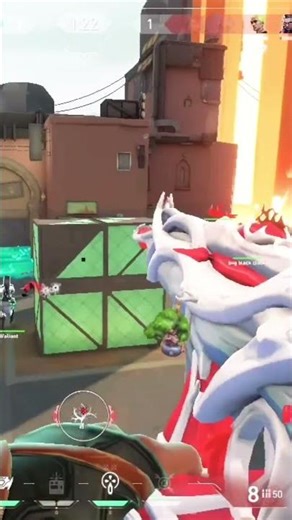 Raze party on Bind #valorant #valorantclutchmoments #valorantclips #gaming #raze