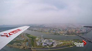 Extended: Incredible aerial view of North Korean capital shows a city few have ever seen