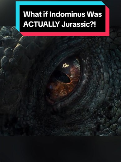 What if The Indominus was ACTUALLY Jurassic? #dinosaur #dinotok #learnontiktok #jurassicworld #indominusrex