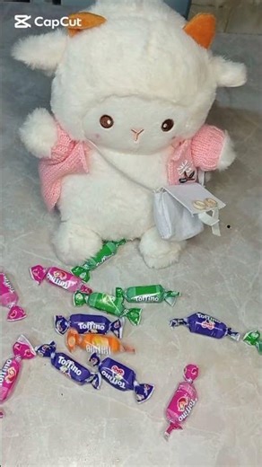 🧸 Cute Plush Toy ASMR | Satisfying Candy Sounds #Shorts