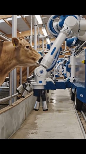 The Future of Farming: Inside a High-Tech Dairy Farm #SmartFarming #AgriTech #DairyFarm