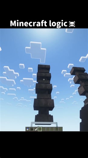 Minecraft LOGIC😱 #minecraft #shorts