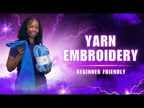 Beginner Yarn Embroidery | BAi Mirror