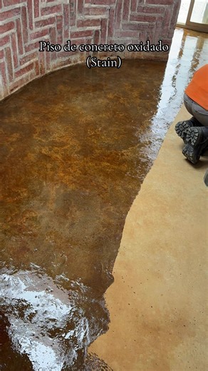 #stainconcrete #stain #concretooxidado #proline #concretodecorativo