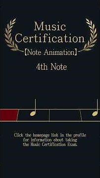 【Note Duration】You can learn the Note duration like a game.