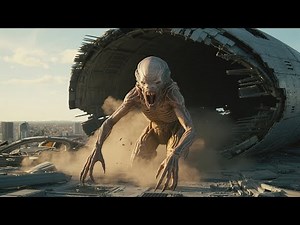 An Alien Spacecraft Crashes Into A City | Epic Action Survival Movie