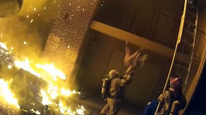 Toddler tossed from balcony during fire | CNN