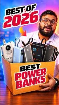 Best Power Bank in 2026 ⚡ 5 BEST 20000 mAh Power Banks You Can BUY Right Now! #BestPowerbank #Short