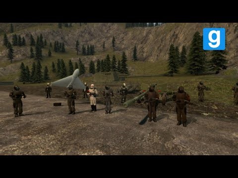 Artillery and Drone Striking Combines Positions in the City gm_fork!!! Garry's Mod