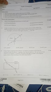 Class 10Chapter 10 AssessmentName: \qquadDate: \qquadMax. ... | Filo