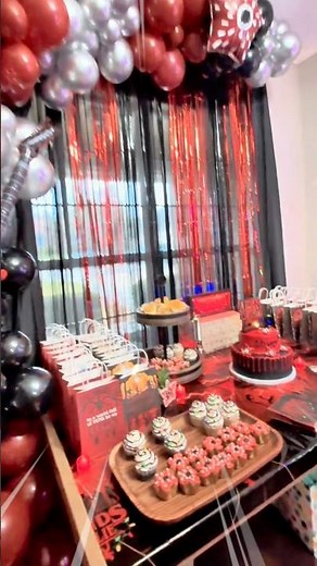 AWESOME STRANGER THINGS BIRTHDAY PARTY! 😱🎂 #strangerthings #strangerthings5