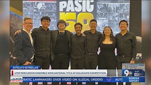 UTEP percussion ensemble wins national title