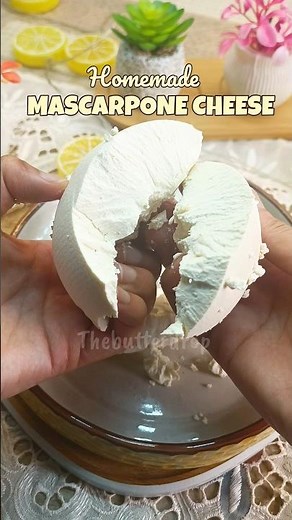 Mascarpone Cheese #homemademascarponecheese #mascarpone #mascarponecheeseathome