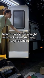 845K views · 1.5K reactions | Solo Mom in an RV Park at Night - My Safety Hacks! #rvsafety #momlife #travelhacks #solotravelmom #staysafe | Ollie Hacks | Facebook
