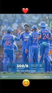 Innings Break! New Zealand Post 300/8 | IND vs NZ 1st ODI 🇳🇿🏏