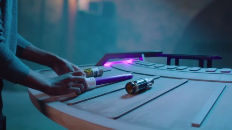 STAR WARS Lightsaber Forge Mace Windu Extendable Purple Lightsaber Toy, Customizable Roleplay Toy for Kids Ages 4 and Up, Multi-Colored, Standard, (F1164)