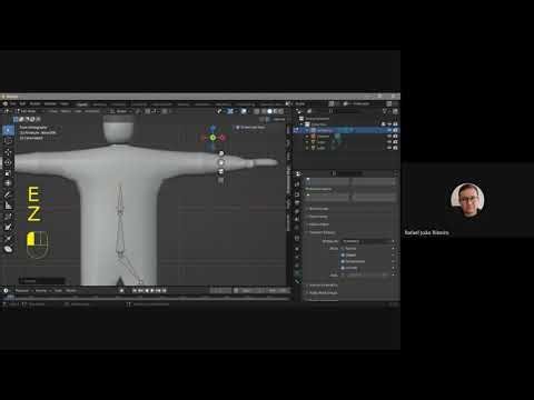 Armadura no Blender e Cinemática Inversa