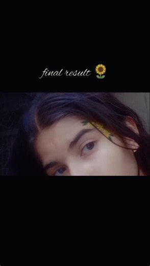Tiny Sunflower Face Painting 🌻✨ | Easy Face Art
